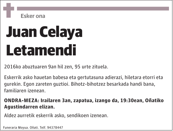 Juan Celaya Letamendi — imagen 2