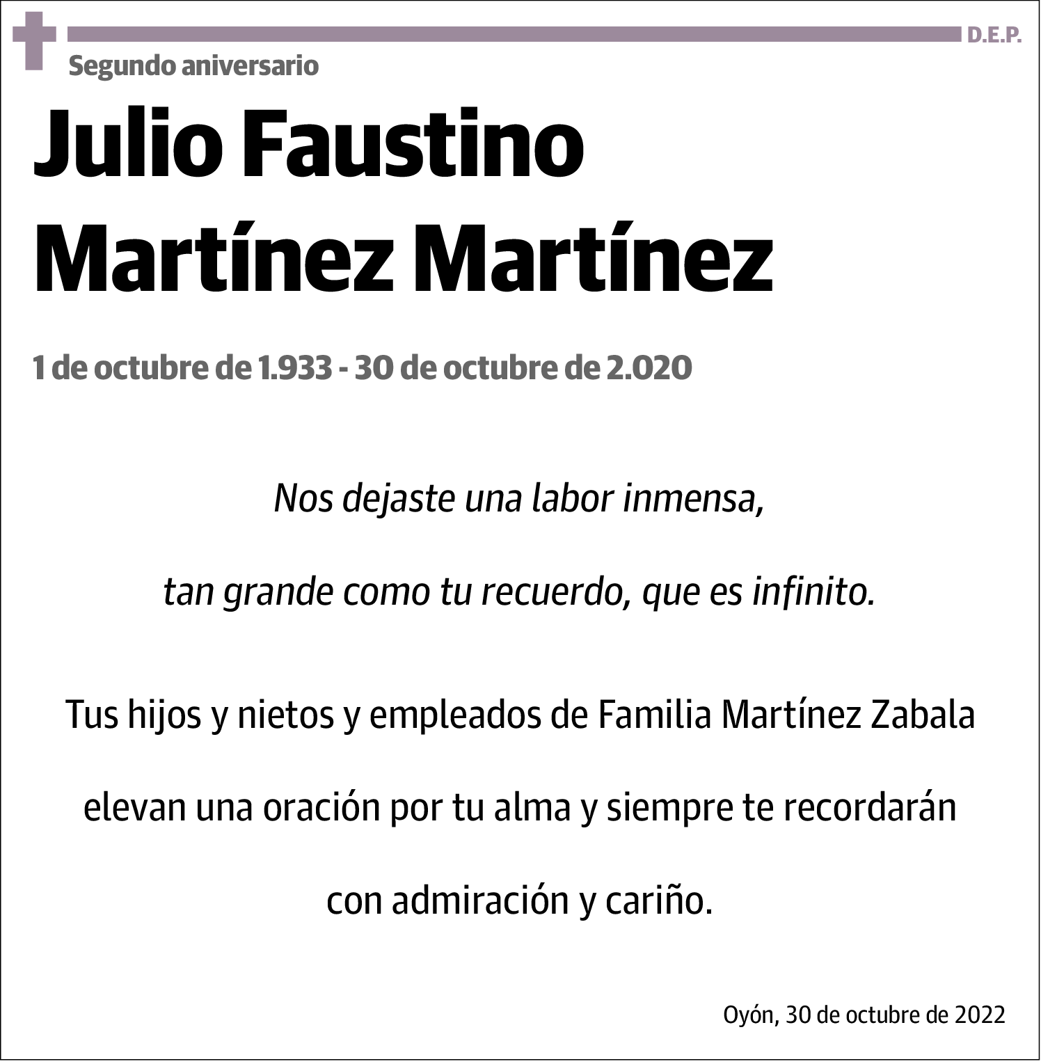 Julio Faustino Martínez — imagen 3