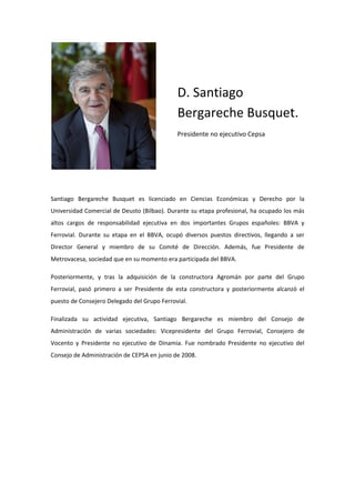 Retrato de Santiago Bergareche Busquet